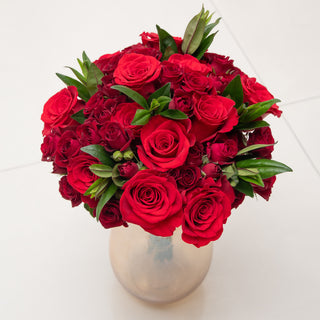 Luxe Blossom Bouquet - Red