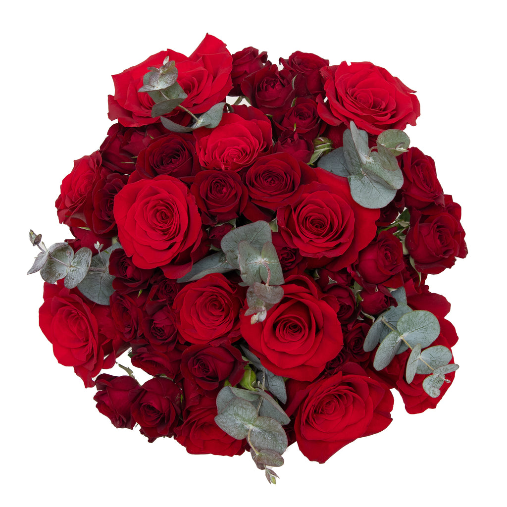 Opulent Blossom Bouquet - Red – Bloomingmore