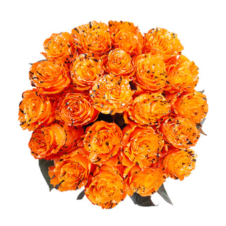 Trick or Treat Confetti Painted Roses