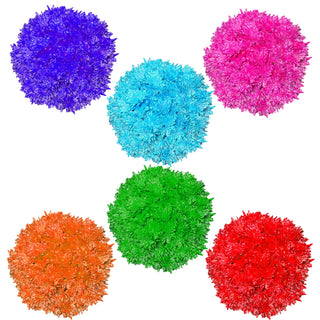 Assorted Tinted Pompom Cushion