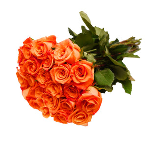 24 Farm Fresh Orange Roses Gift