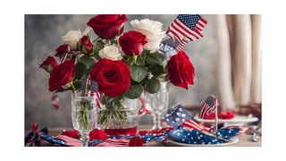 Celebrate the 4th of July with Bloomingmore's Patriotic Blooms