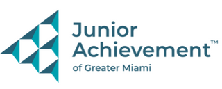 Junior Achievement of Greater Miami logo, Bloomingmore nonprofit partner supporting youth entrepreneurship and financial literacy in South Florida