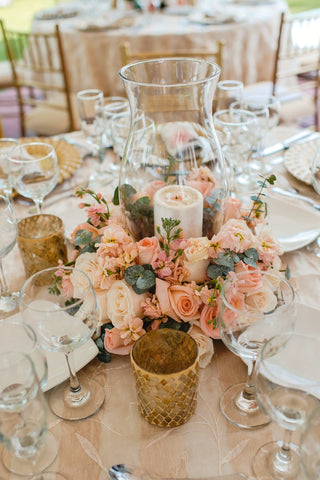 pastel fairytale wedding flowers