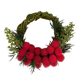 Noel eternal tropical flowers wreath