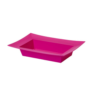 Rectangle pink bowl container for flowers