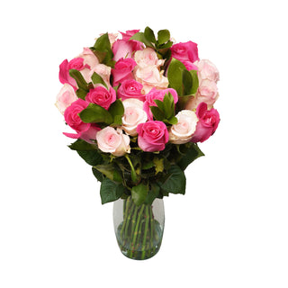 Always Pink Rose Bouquet Express Delivery Pink roses - fresh-cut roses by Bloomingmore - perfect for gifting or decoration