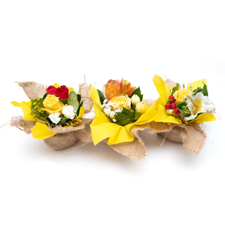 Mini Bouqueto Yellow - pack 20