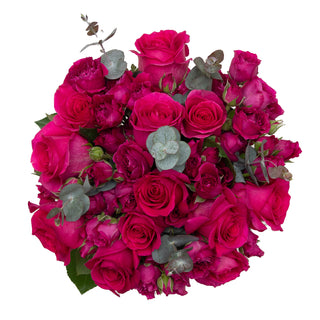 Opulent Blossom Bouquet - Hot pink