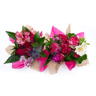 Bouqueto Hot Pink - pack 12 Pink flowers - fresh-cut flowers by Bloomingmore - perfect for gifting or decoration