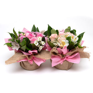 Bouqueto Pink - pack 12 Pink flowers - fresh-cut flowers by Bloomingmore - perfect for gifting or decoration