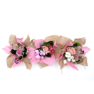 Mini Bouqueto Pink - pack 20 Pink flowers - fresh-cut flowers by Bloomingmore - perfect for gifting or decoration