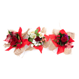 Mini Bouqueto Red - pack 20 Red flowers - fresh-cut flowers by Bloomingmore - perfect for gifting or decoration