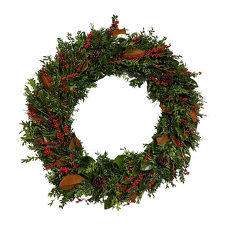 Mistletoe Kiss Wreath
