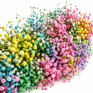 Gypsophila Garland - Painted Rainbow