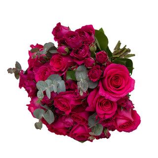 Opulent Blossom Bouquet - Hot pink Pink flowers - fresh-cut flowers by Bloomingmore - ideal for weddings and floral events