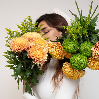 Salmon Oefa Cremon Salmon flowers - fresh-cut flowers by Bloomingmore - ideal for weddings and floral events