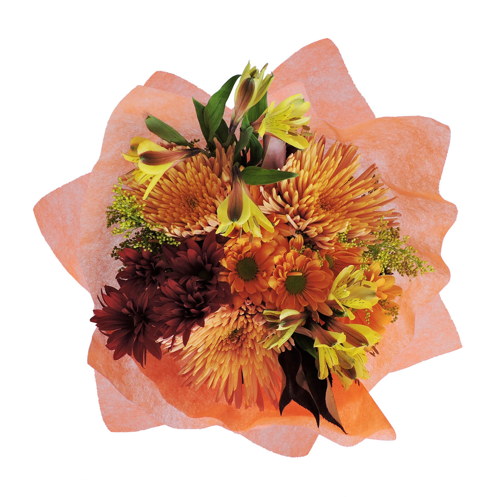 Fall flowers bouquet