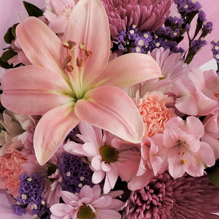 Pastel palet flower bouquet