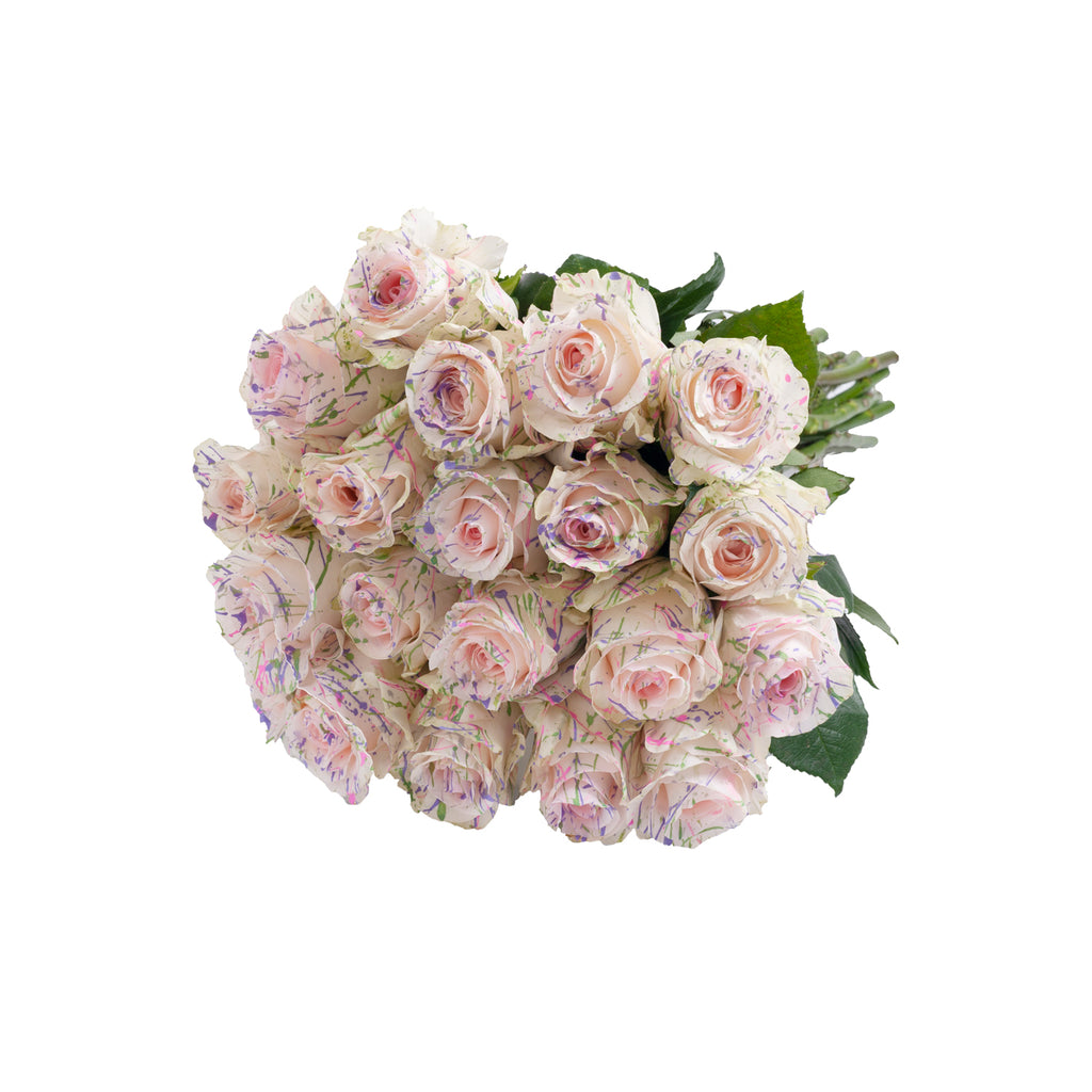 Sugar Mom Confetti Painted Roses – Bloomingmore