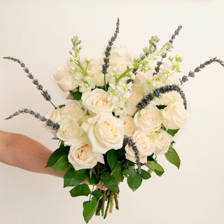 White Roses - Choose from 25 to 200 Stems