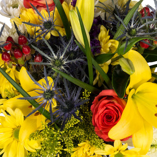 Brighter Days Flower Mixed Bouquet Brighter flowers - fresh-cut flowers by Bloomingmore - ideal for weddings and floral events