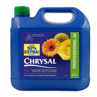 Chrysal #3 Vase Solution Ni - 1 x 5 gal Chrysal flowers - fresh-cut flowers by Bloomingmore - ideal for weddings and floral events