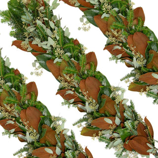 Classy Christmas Garland Green flowers - fresh-cut flowers by Bloomingmore - perfect for gifting or decoration
