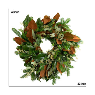 Classy Christmas Wreath Green flowers - fresh-cut flowers by Bloomingmore - perfect for gifting or decoration