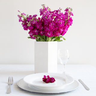 Dark Pink Stock Pink flowers - fresh-cut flowers by Bloomingmore - ideal for weddings and floral events