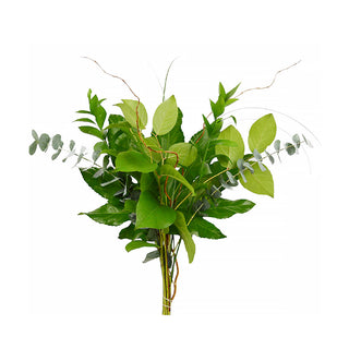 Euro Hand Tied Bqt Green flowers - fresh-cut flowers by Bloomingmore - perfect for gifting or decoration