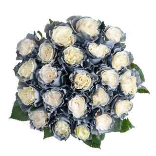 Gray Fairy Painted Roses Gray roses - fresh-cut roses by Bloomingmore - ideal for weddings and floral events