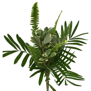 Lady Mixed Greens Bouquet Green flowers - fresh-cut flowers by Bloomingmore - perfect for gifting or decoration