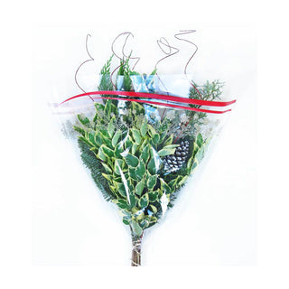 Premium Deluxe Evergreen Bouquet Green flowers - fresh-cut flowers by Bloomingmore - perfect for gifting or decoration