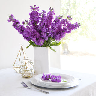 Purple Stock Purple flowers - fresh-cut flowers by Bloomingmore - ideal for weddings and floral events
