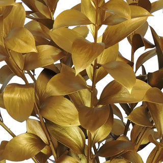 Gold Painted Ruscus