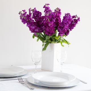 Reddish Stock Red flowers - fresh-cut flowers by Bloomingmore - ideal for weddings and floral events