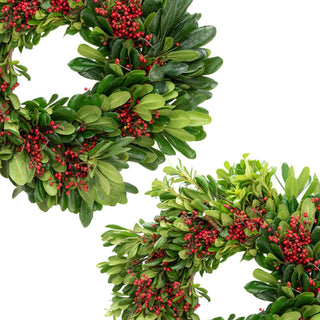 The Grinch Wreath Green flowers - fresh-cut flowers by Bloomingmore - perfect for gifting or decoration
