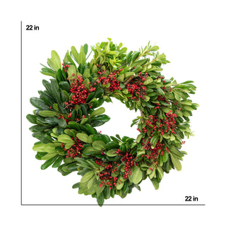 The Grinch Wreath Green flowers - fresh-cut flowers by Bloomingmore - perfect for gifting or decoration