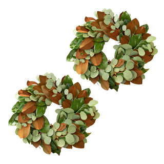 Tis The Season Wreath Green flowers - fresh-cut flowers by Bloomingmore - perfect for gifting or decoration