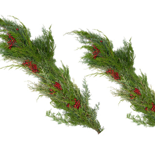 Winter Wonderland Garland Green flowers - fresh-cut flowers by Bloomingmore - perfect for gifting or decoration