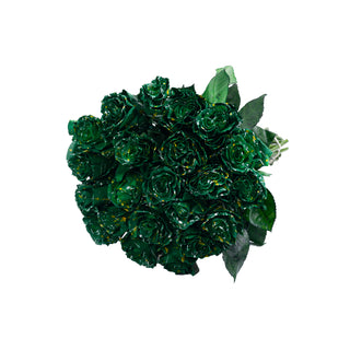 Zelda Confetti Painted Roses Yellow roses - fresh-cut roses by Bloomingmore - ideal for weddings and floral events